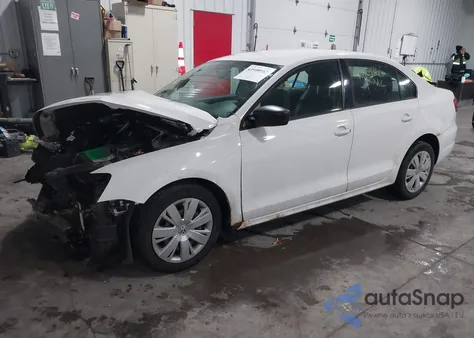 2011 Volkswagen Jetta 2.0L S from USA, damaged, VIN 3VW2K7AJ9BM379936